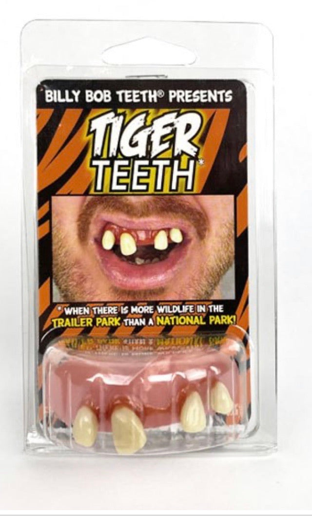 Billy Bob Tiger King Teeth Halloween Costume Accessory – Dotsy's