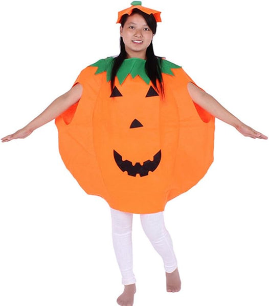 Adult pumpkin costume jack o lantern