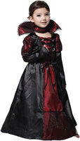 Royal Vampire Halloween Costumes Child Vampiress Size 7-9