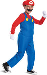 Super Mario Brothers Boys Mario Deluxe Costume