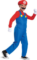 Super Mario Brothers Boys Mario Deluxe Costume