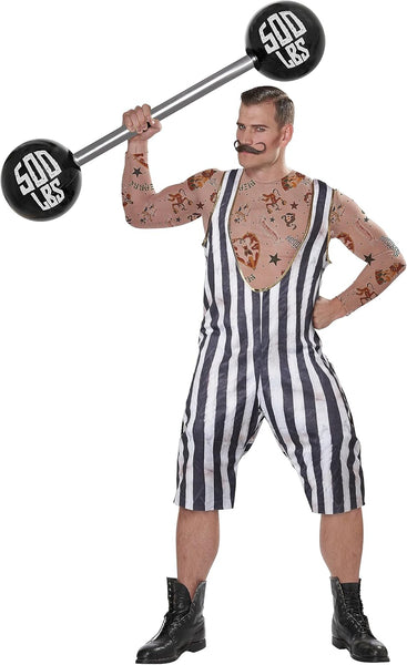 California Costumes Vintage Circus Strongman Adult Costume, Large,