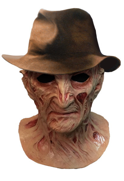 Trick Or Treat Studios ELM STREET 4 MASTER FREDDY MASK W/FEDORA deluxe