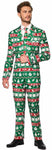 SUITMEISTER CHRISTMA S GREEN NORDIC 2XL