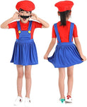 Super Mario Costume -- Girl small dress