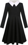 Wednesday Addams Child Dress - velvet size 12