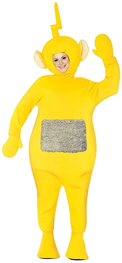 Rasta Imposta Unisex Adult Teletubbies Laa Laa Adult Costume Standard… Dotsy S Entertainment Co