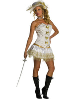 Secret wishes costume women’s musketeer Halloween size extra small