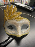 Gold Carnival Mask